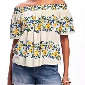 Old navy off the shoulder top